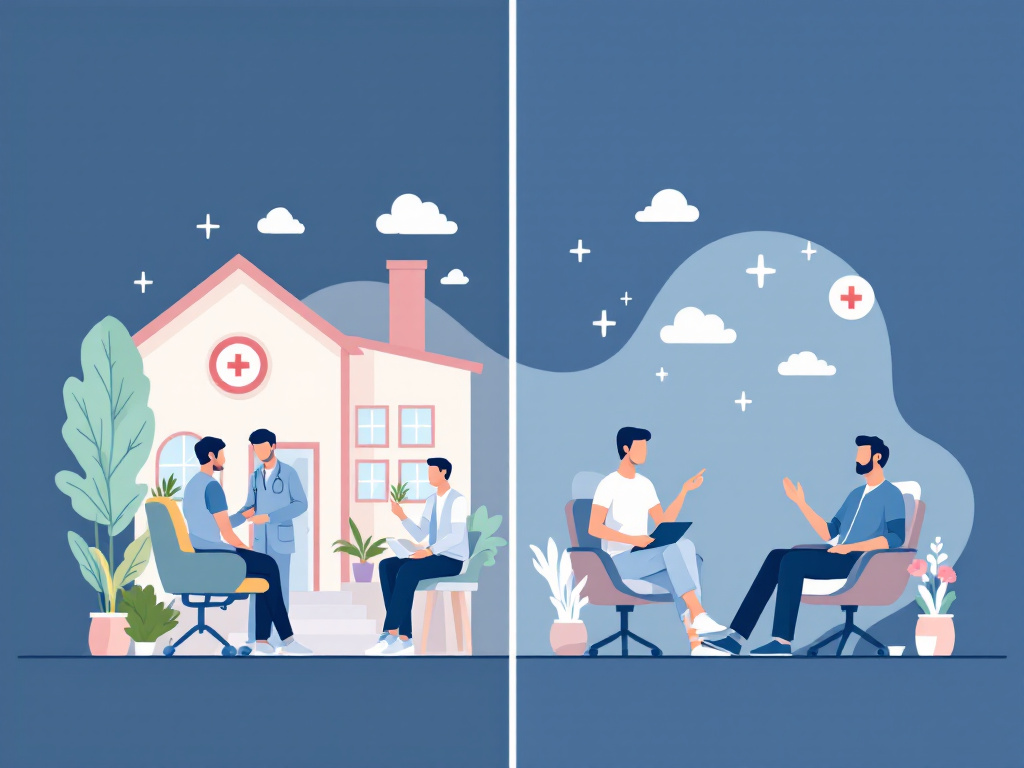 inpatient vs outpatient opioid rehab